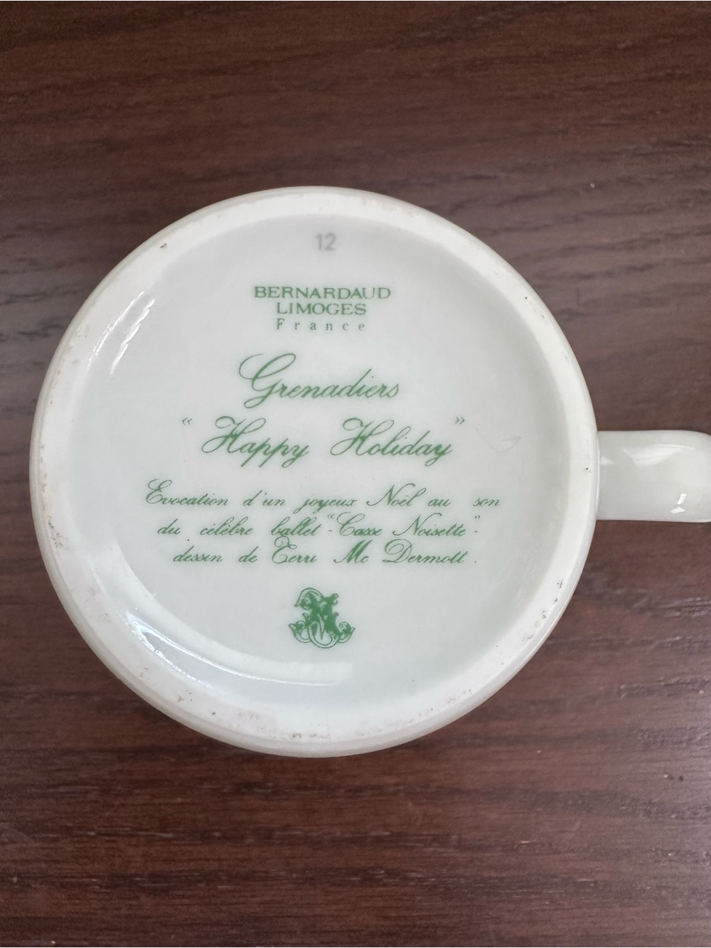 Bernardaud Limoges Grenadiers Holiday Children’s Plate & Mug Set - Picture 5 of 8